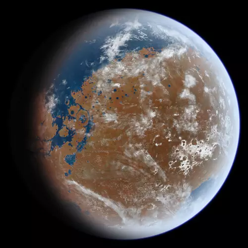 Как мог выглядеть Марс в древности миллиарды лет назад