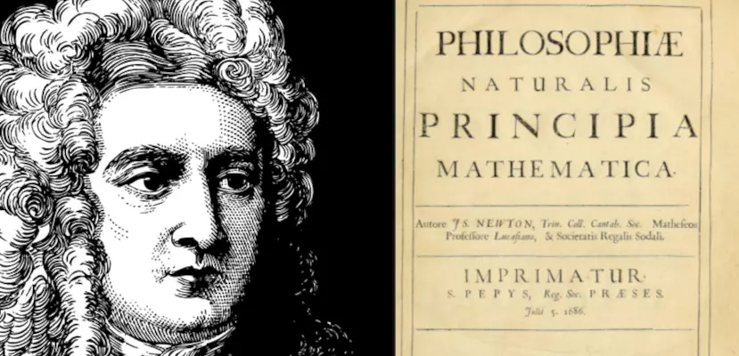 Во Франции был найден редкий экземпляр книги физика Исаака Ньютона «Математические начала натуральной философии»