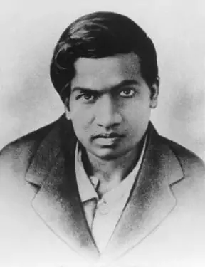Индийский математик Сриниваса Рамануджан