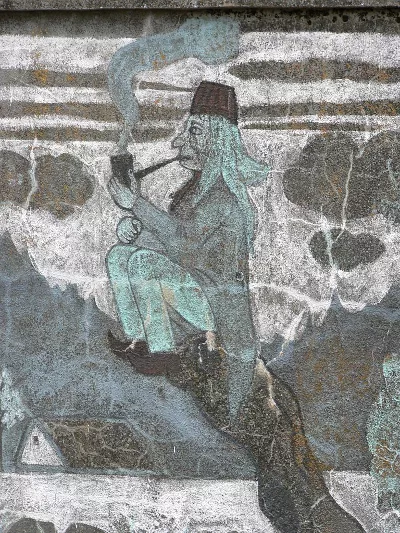 Типичное изображение водника в чешском или словацком фольклоре